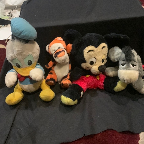 Disney Toys Vintage Disney Stuffed Toysmickeydonald Ducktigereeyore